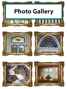 Photos of Stained Glass Repairs and Manufacture